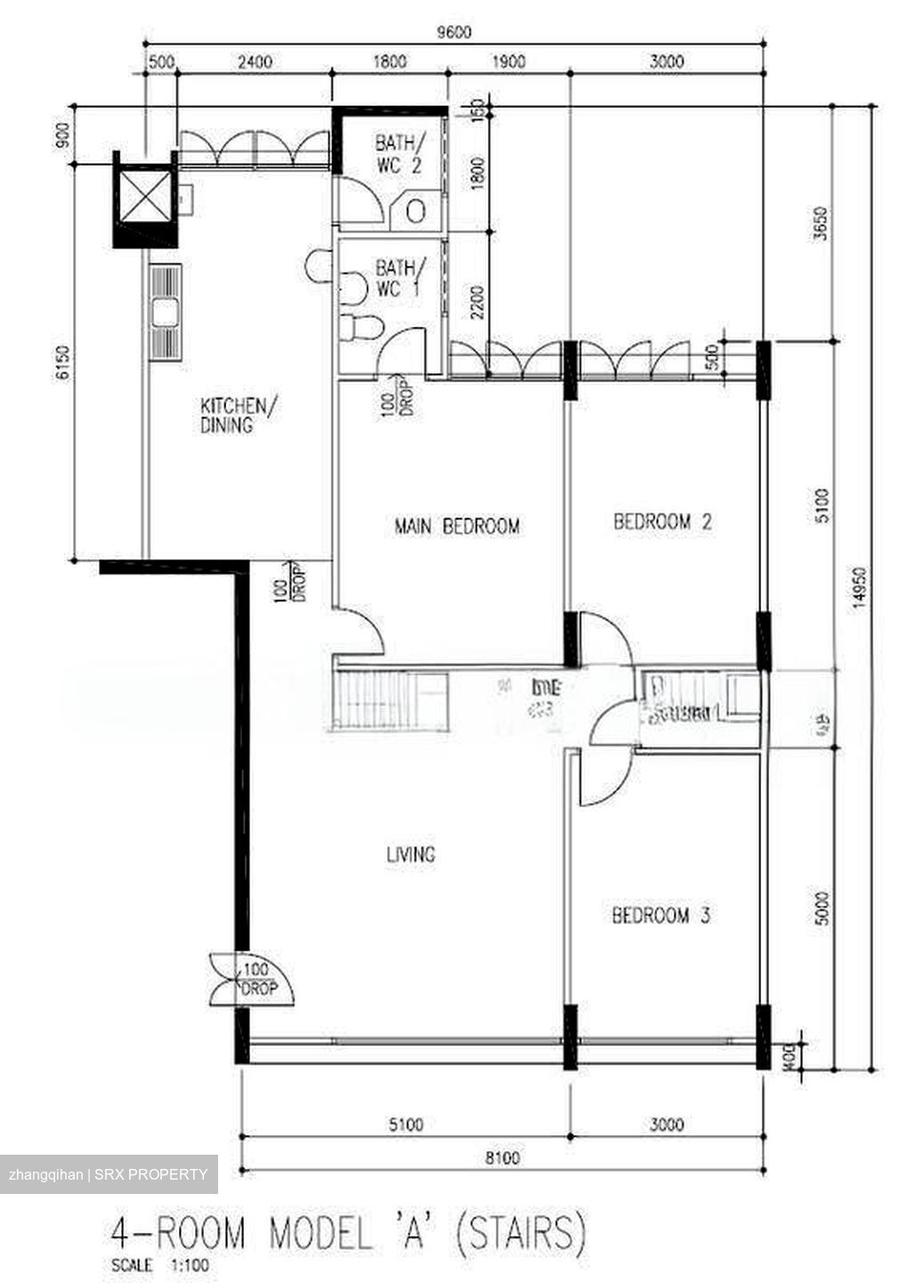 Blk 557 Jurong West Street 42 (Jurong West), HDB 4 Rooms #628818021